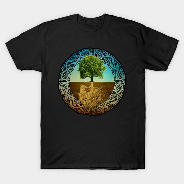 Tree of Life T-Shirt by QuickyDesigns